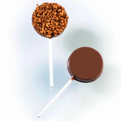 Smooth Round Lollipop Mould; 2 Plates